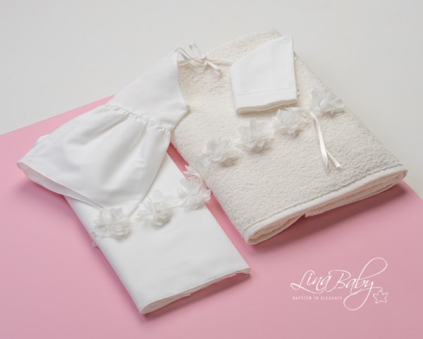 Christening sheets & Underwear for baby girls Bouquet 1527
