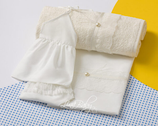 Christening sheets & Underwear for baby girls Iokasti 1543